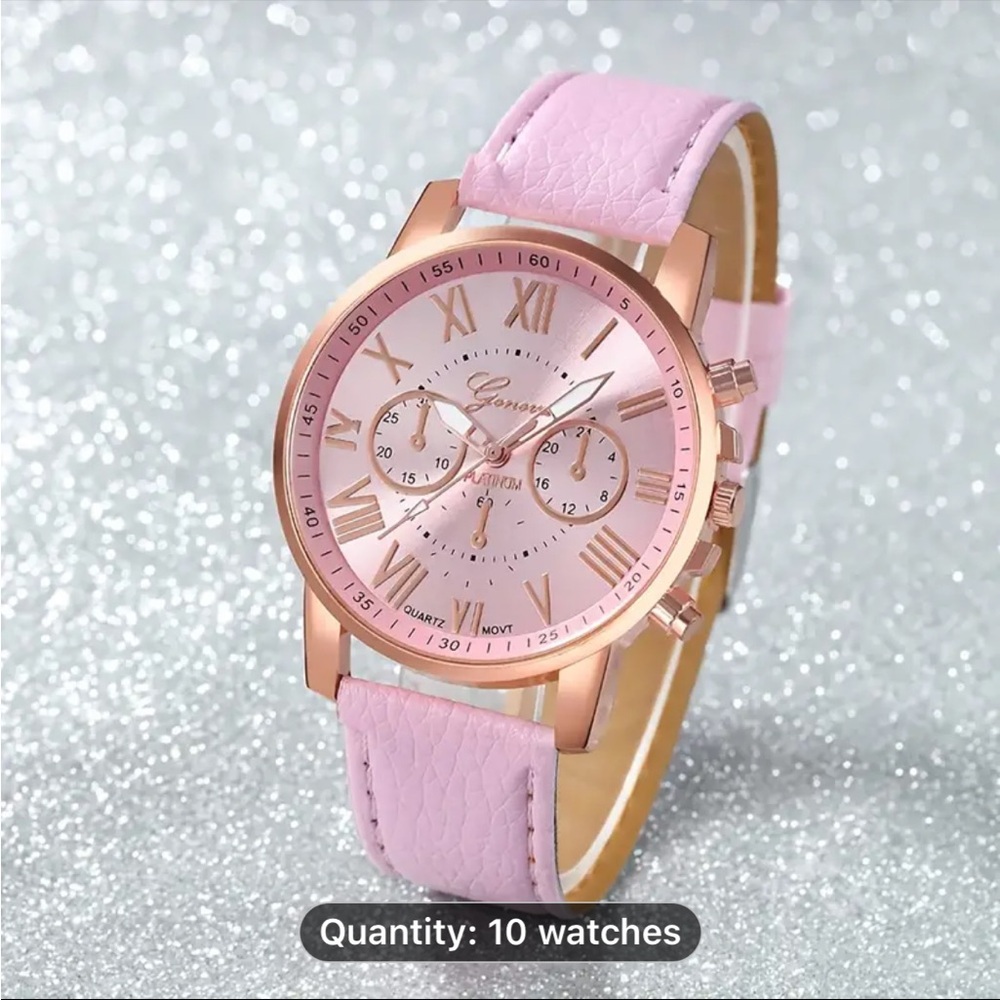 Geneva Women's Pink Watch